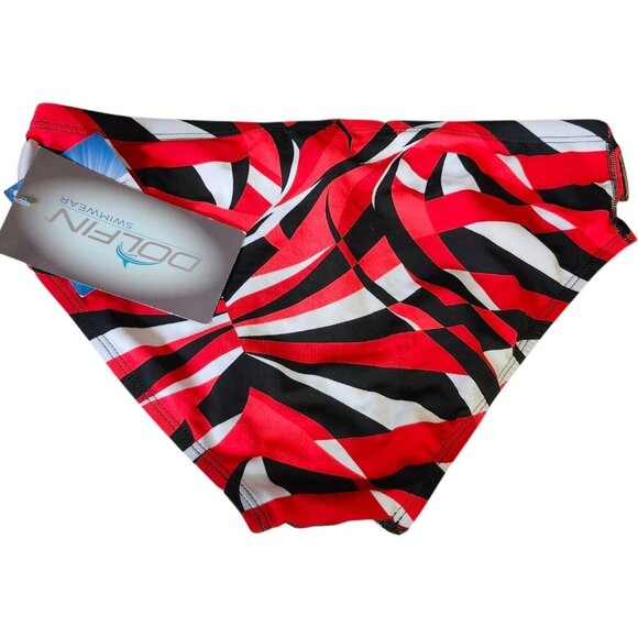 DOLFIN Mens Reliance Red Viper All-Over Racer P7800 Size 36 NWT - Picture 2 of 9